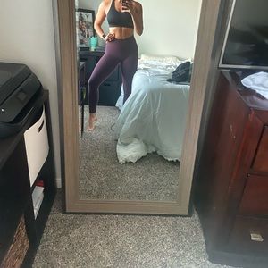 Lululemon Size 4 Align Pants Black Cherry